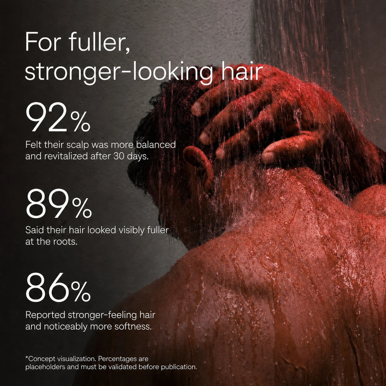 THE BARE, hair routine